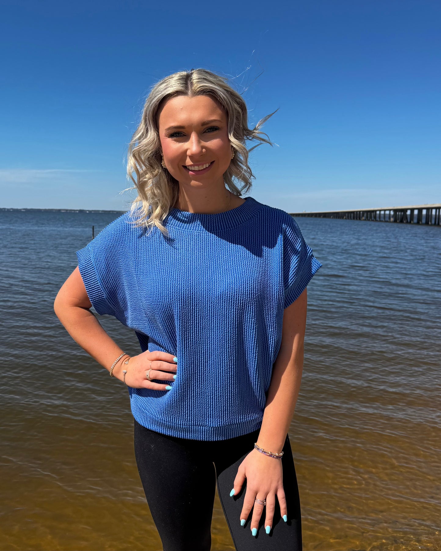 BAYRAYE BASIC IN BRIGHT BLUE