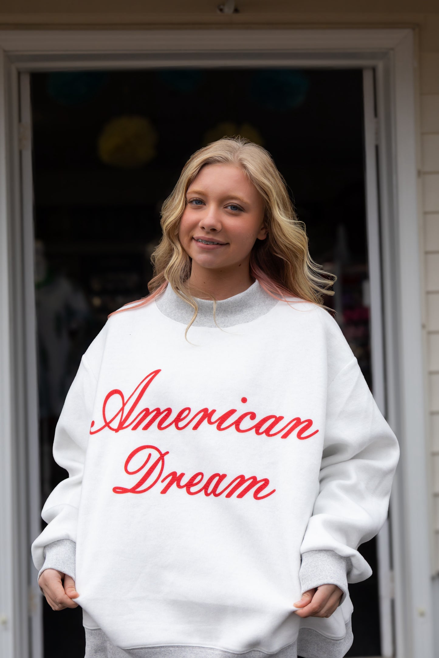 God's Country / American Dream Reversible Mockneck