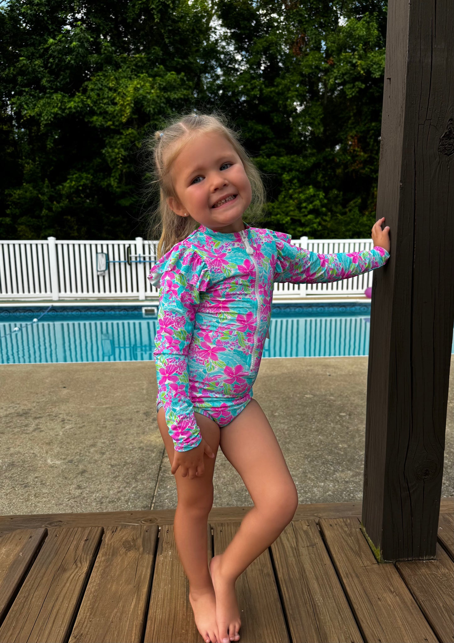 PALM BEACH PRINCESS FLUTTER SWIMSUIT