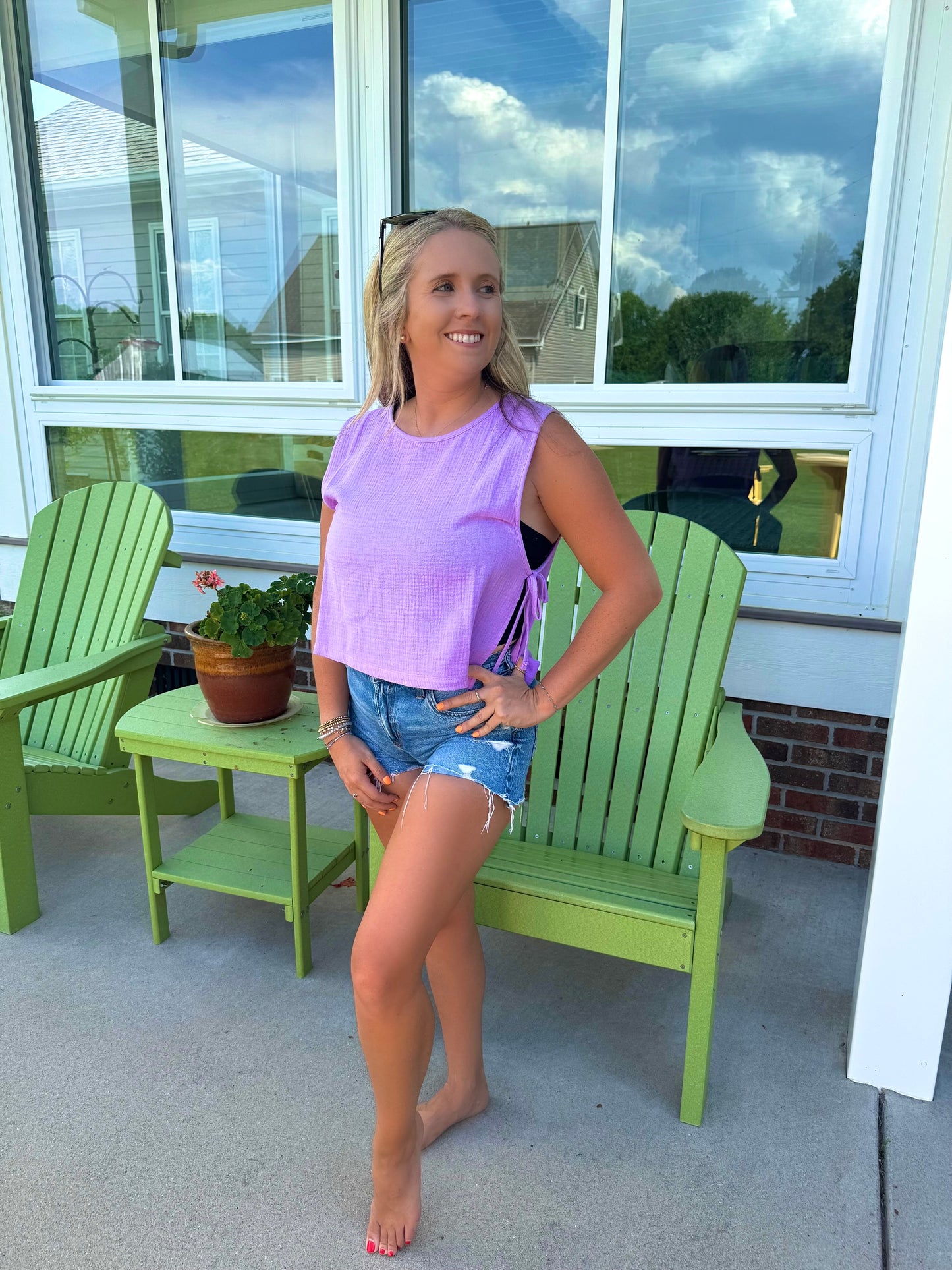 Emery Tank in Lavender