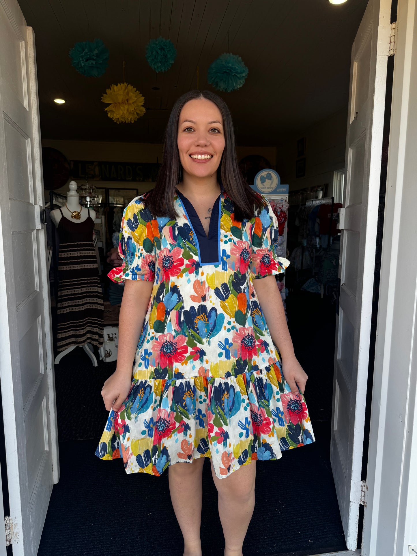 THE PAINTED GARDEN DRESS