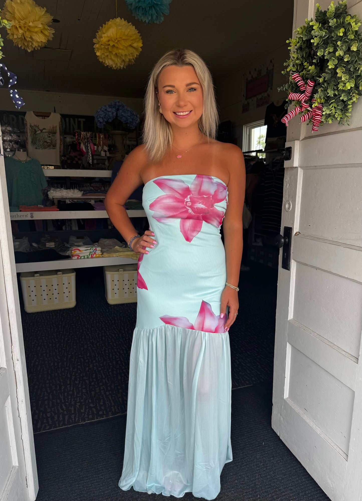 BALI BLOOM DRESS