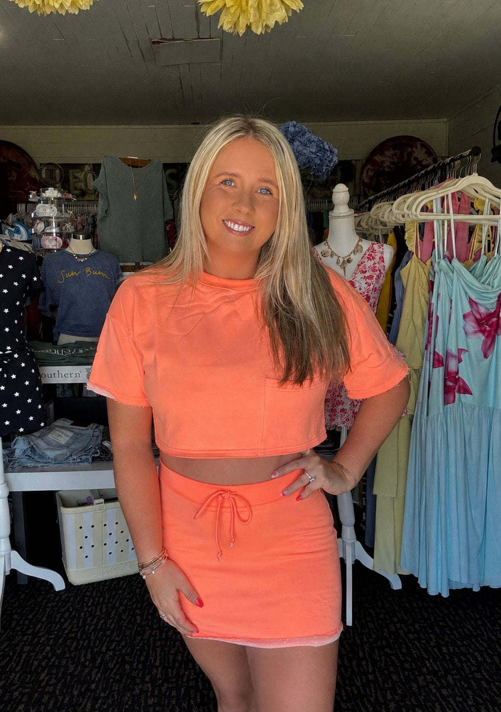 SOUNDSIDE SUNSET SKORT SET
