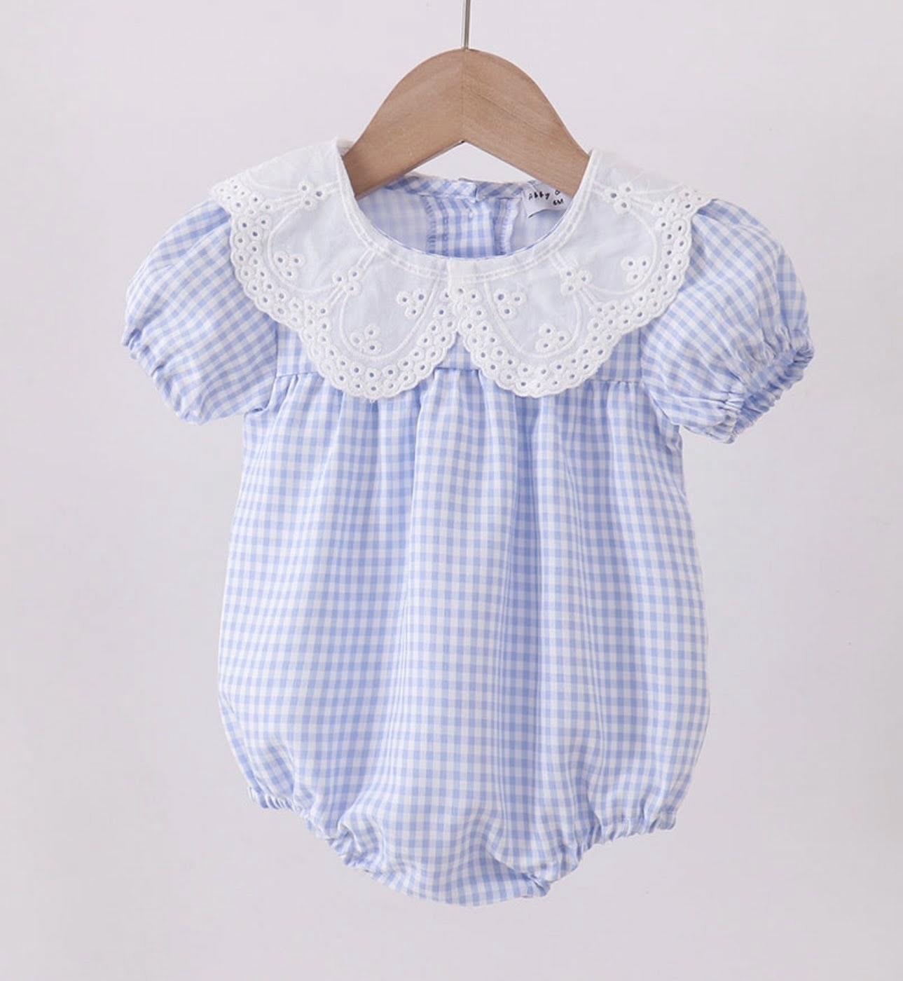 GINGHAM GRACE BUBBLE IN BLUE