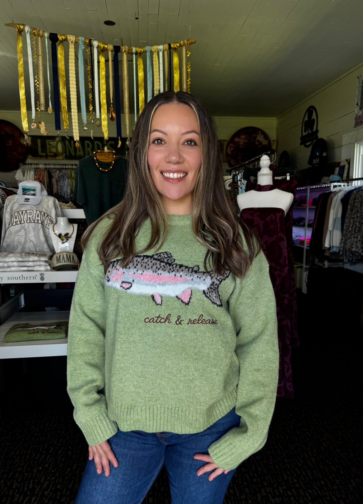 CATCH & RELEASE SWEATER