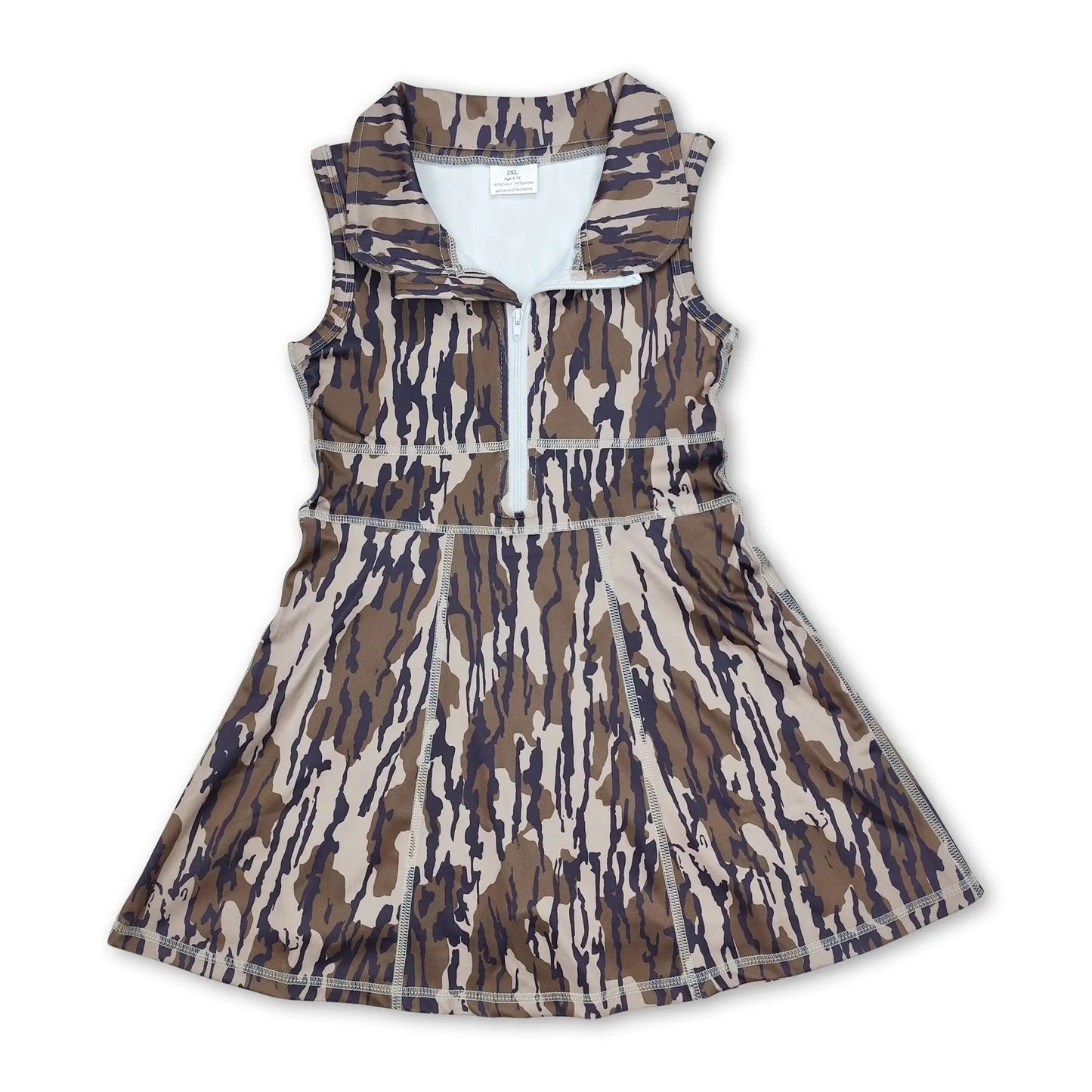 CAMO TENNIS DRESS