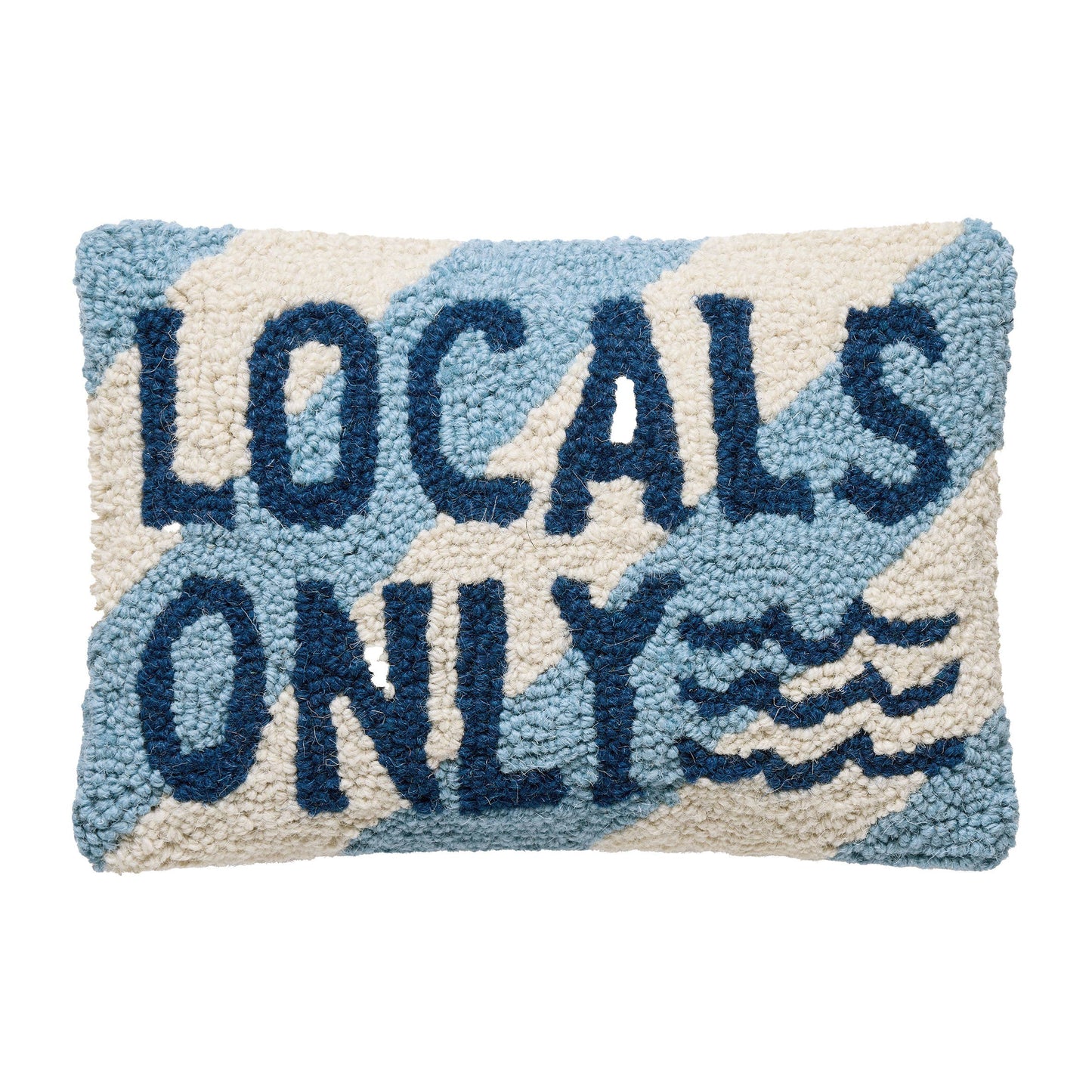 LOCALS ONLY HOOK PILLOW