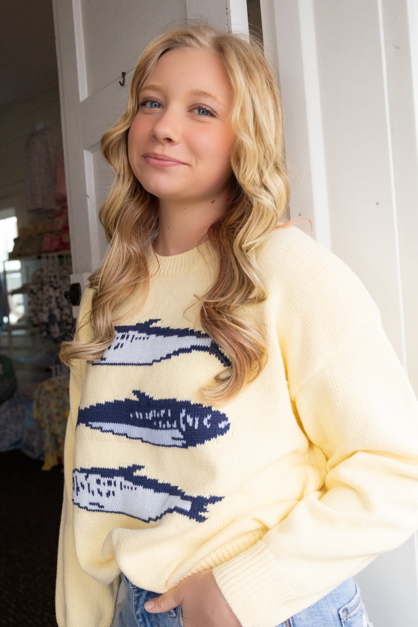 SALTY STITCH SWEATER