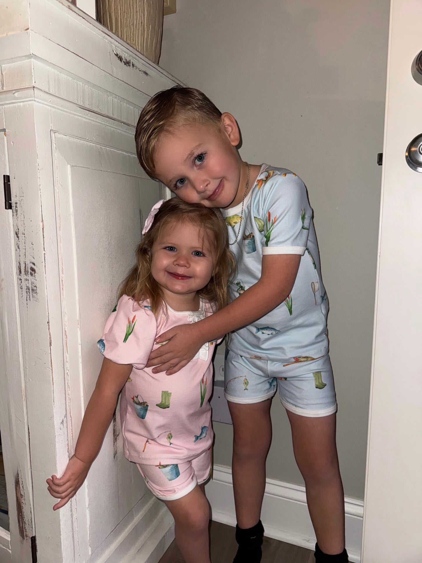 Boys Blue Fishing Lounge Set