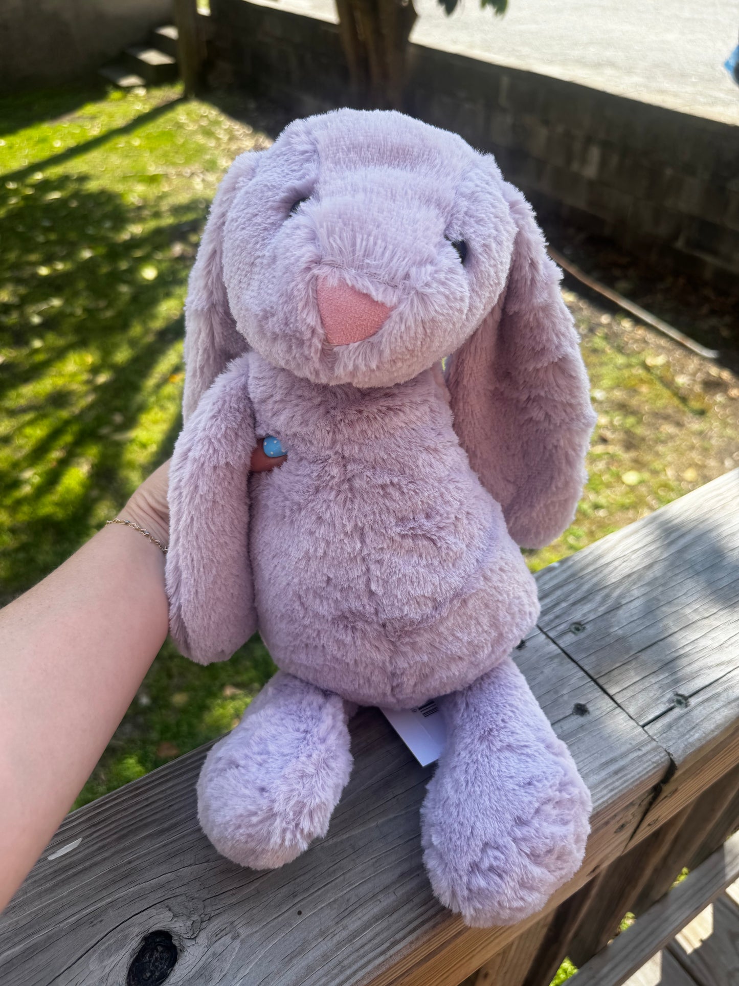LARGE PURPLE BUNNY