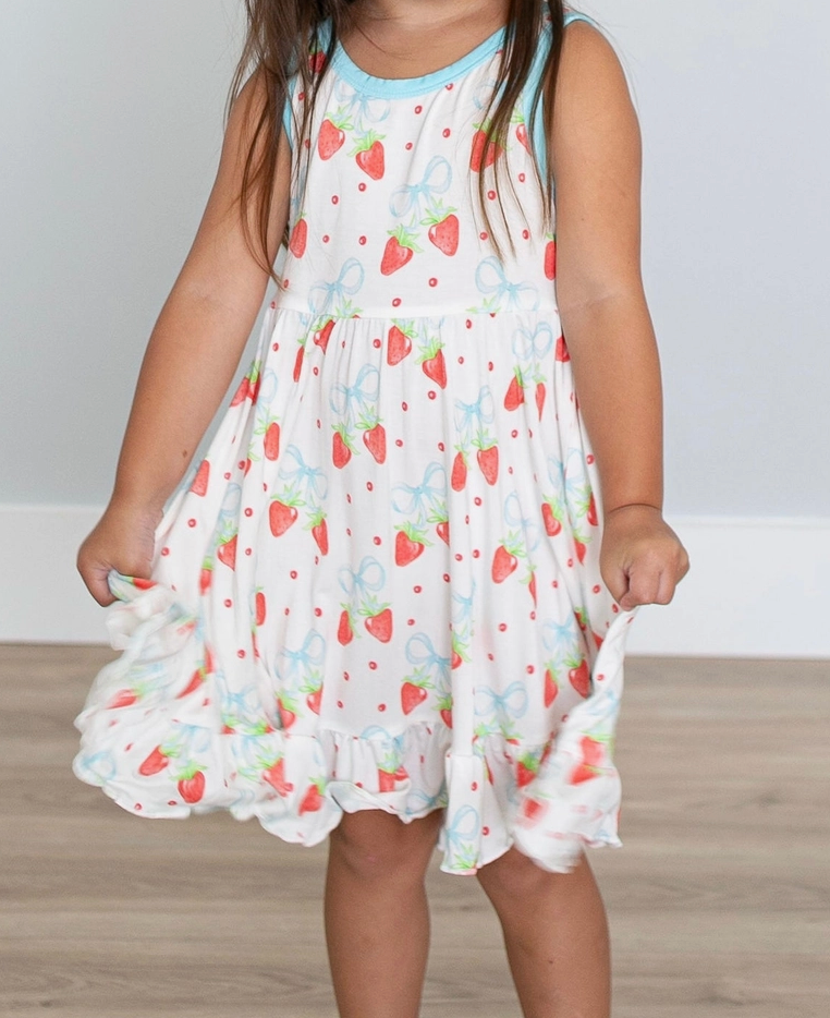 STRAWBERRY TWIRL DRESS