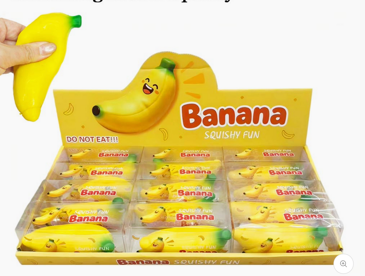 CRUNCHY BANANA SQUISHY