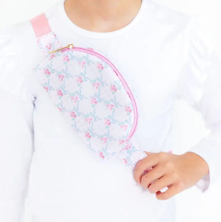 RIBBONS & ROSES BELT BAG