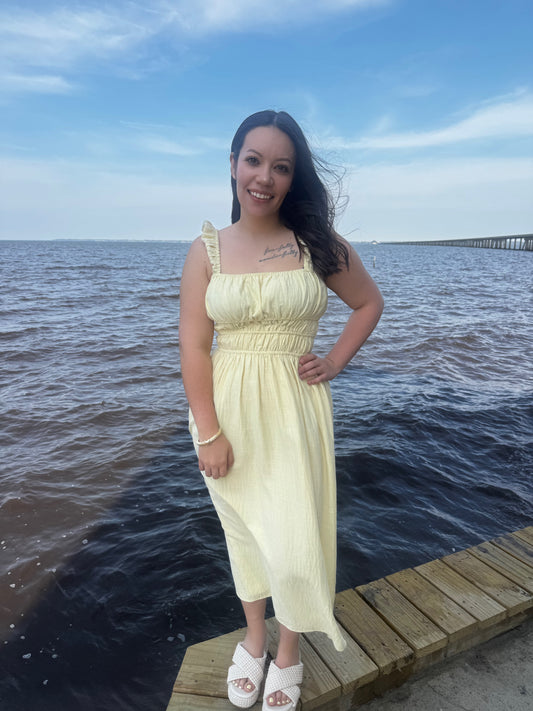 DAFFODIL DREAMS DRESS