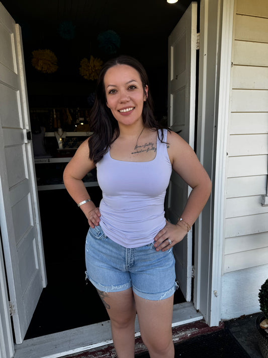 POLLY TANK IN LAVENDER