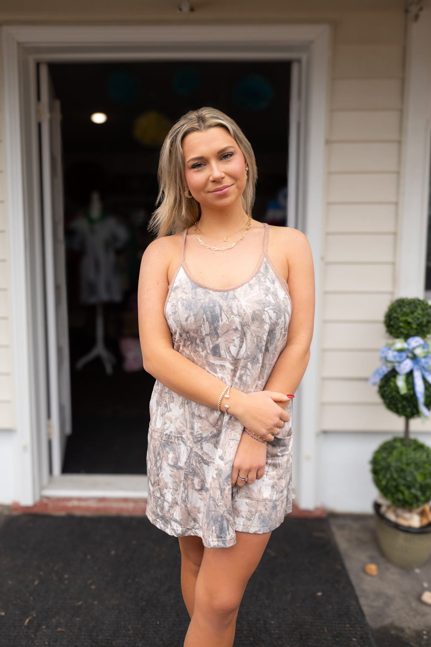 CAMO CLUB DRESS