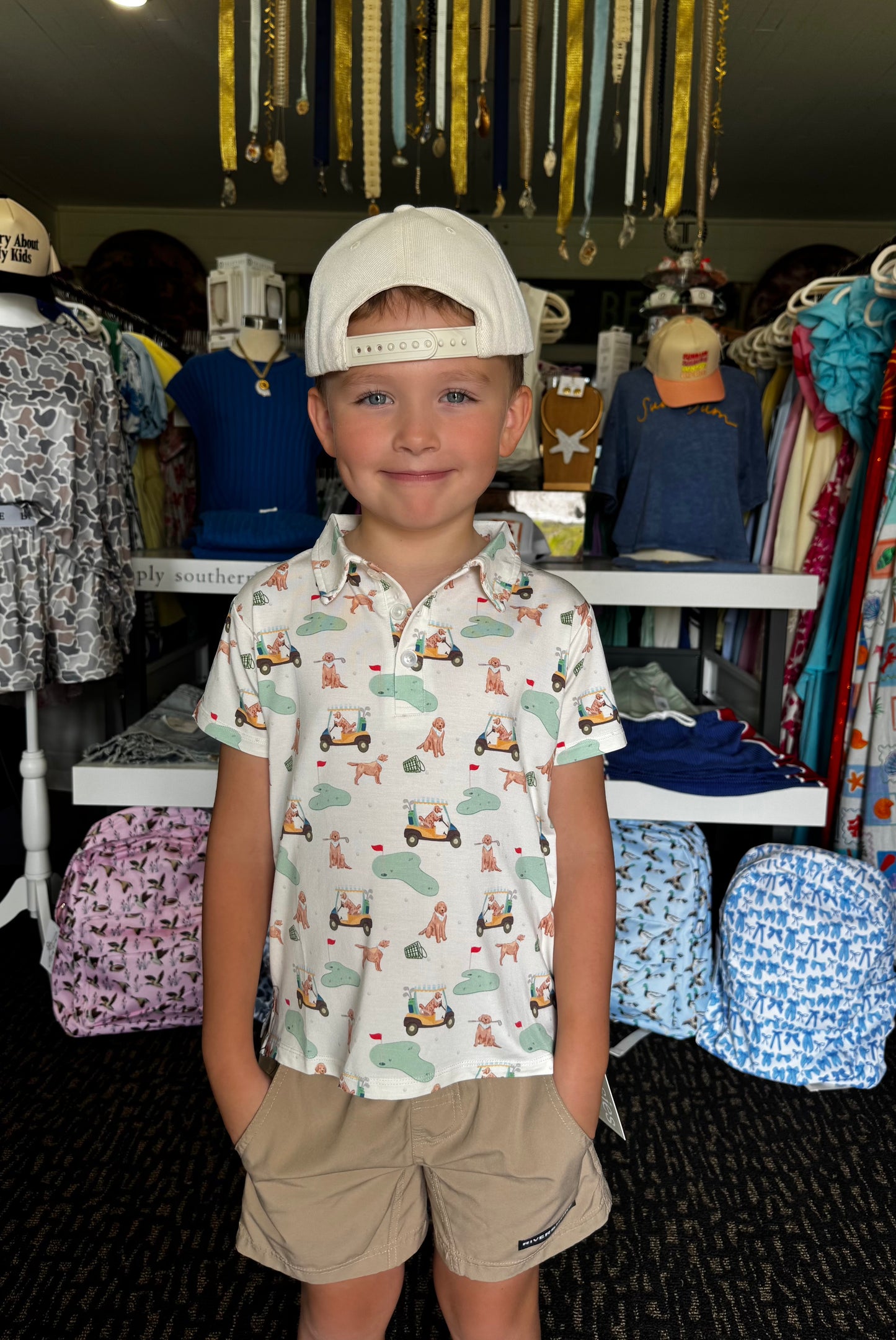BARKS & BIRDIES POLO SHIRT