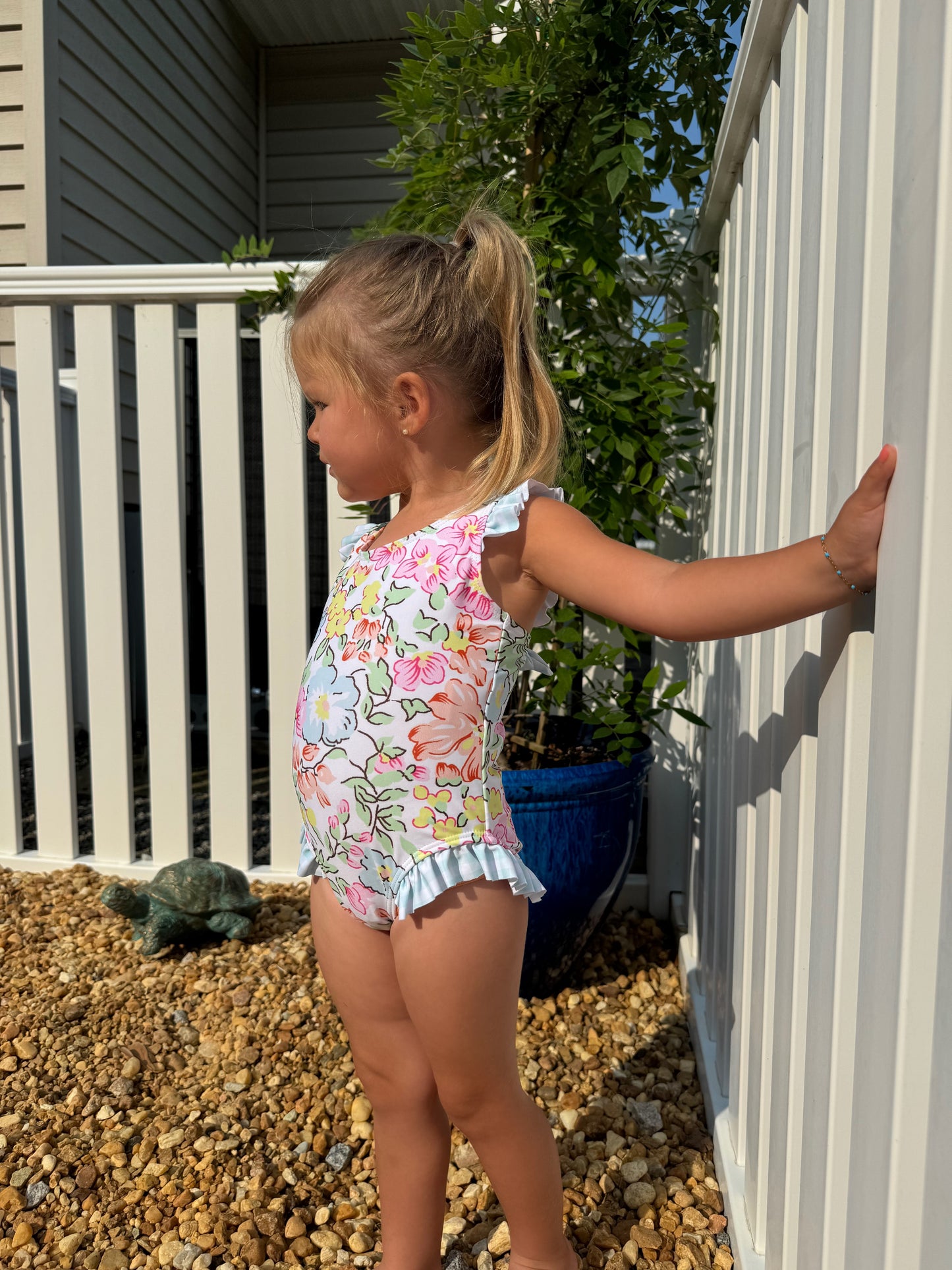 Wildflower Ruffle Swimsuit