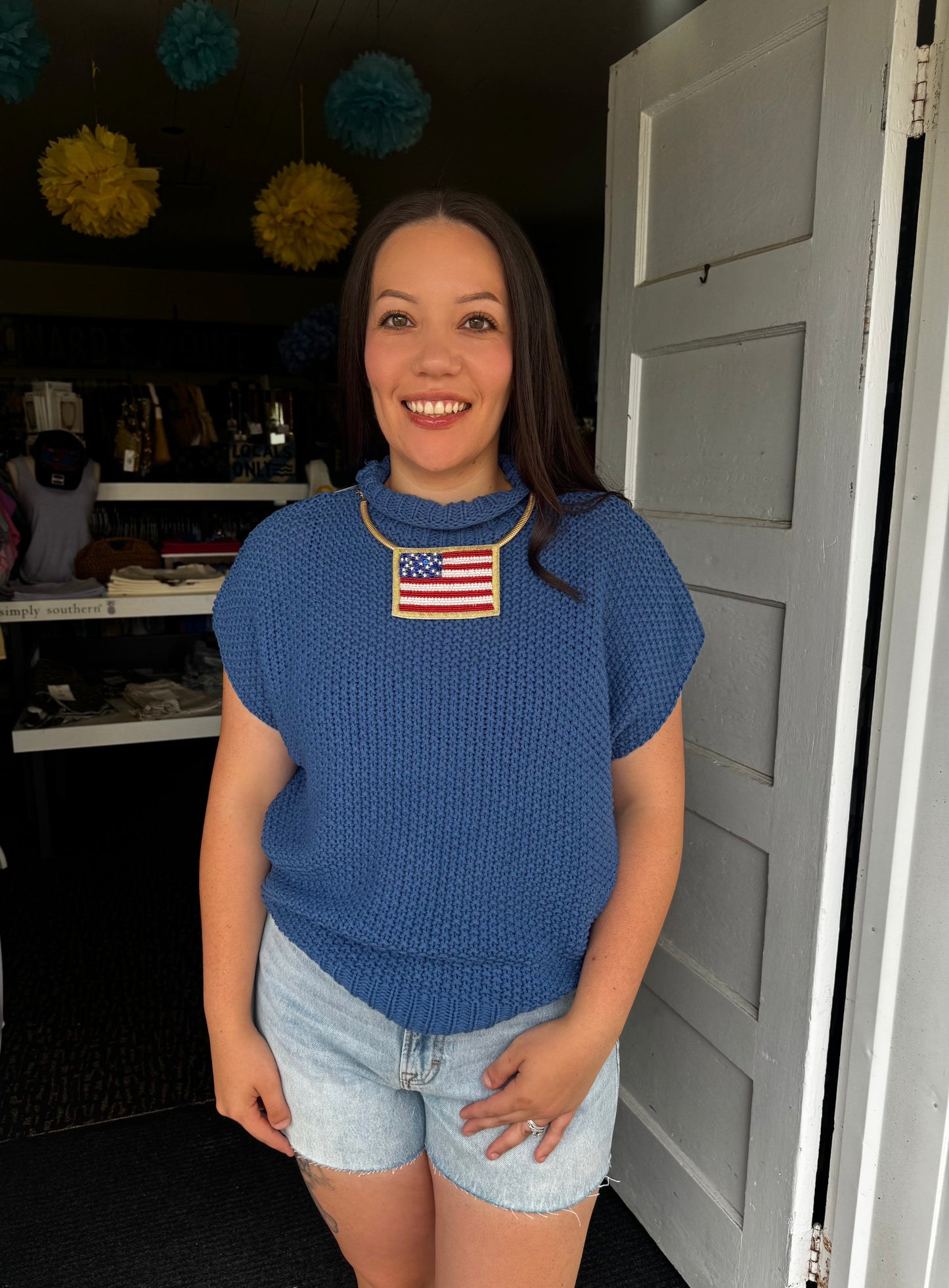 BREEZY KNIT IN BLUE