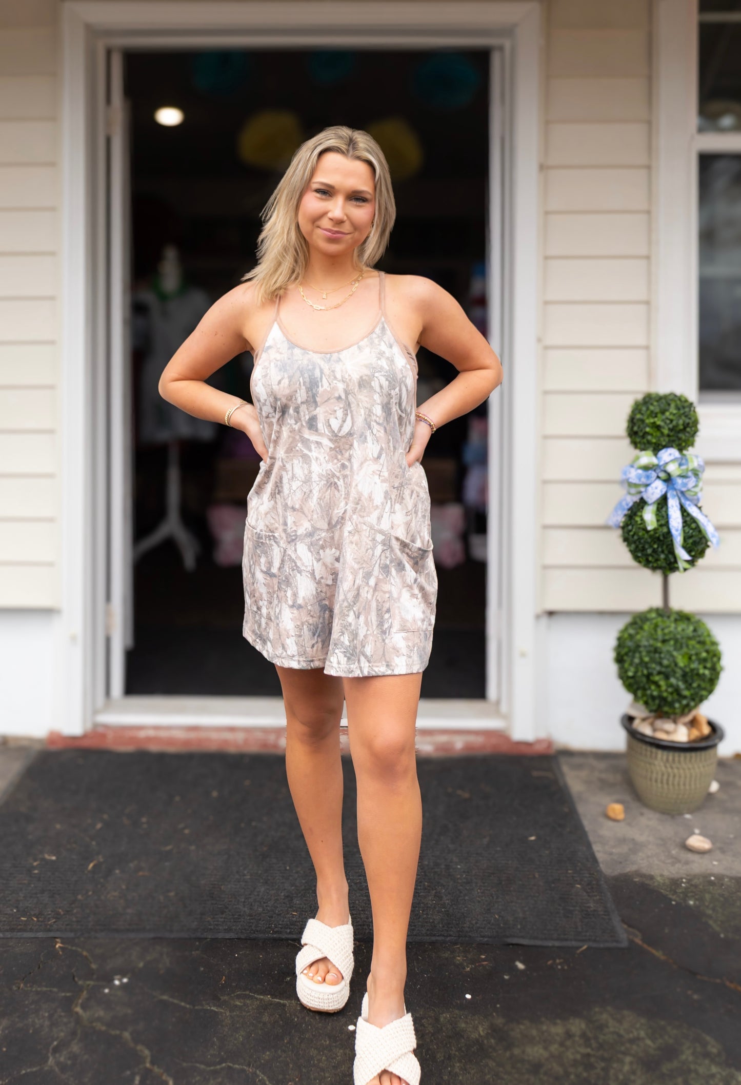 CAMO CLUB DRESS