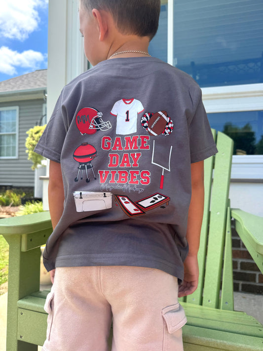 Game Day Vibes | Red + Black