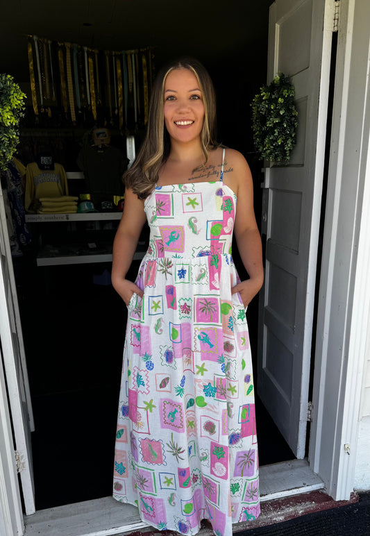 COASTAL KEEPSAKE MAXI IN PINK