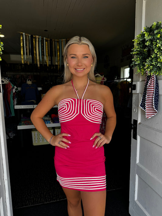 CHERRY COVE MINI DRESS