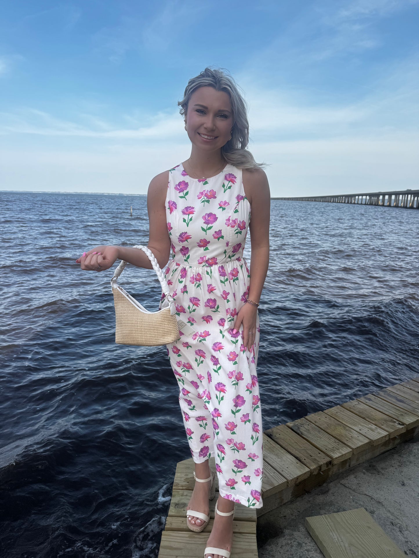 DOCKSIDE PETALS DRESS