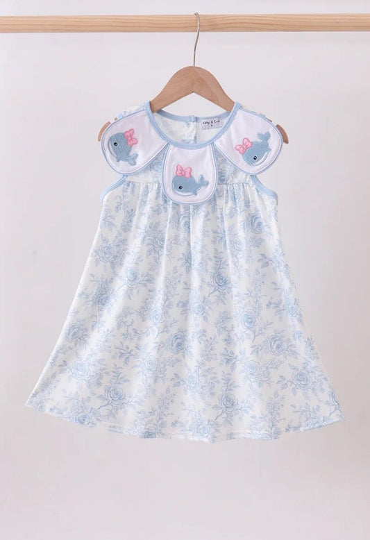 BLUE WHALE DRESS