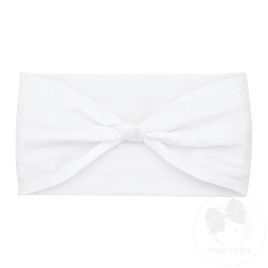 BABY GIRL NYLON ADD-A-BOW BAND