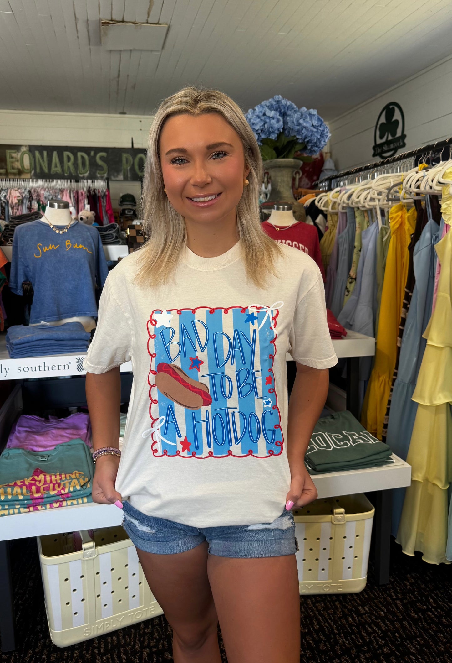BAD DAY TO BE A HOTDOG TEE