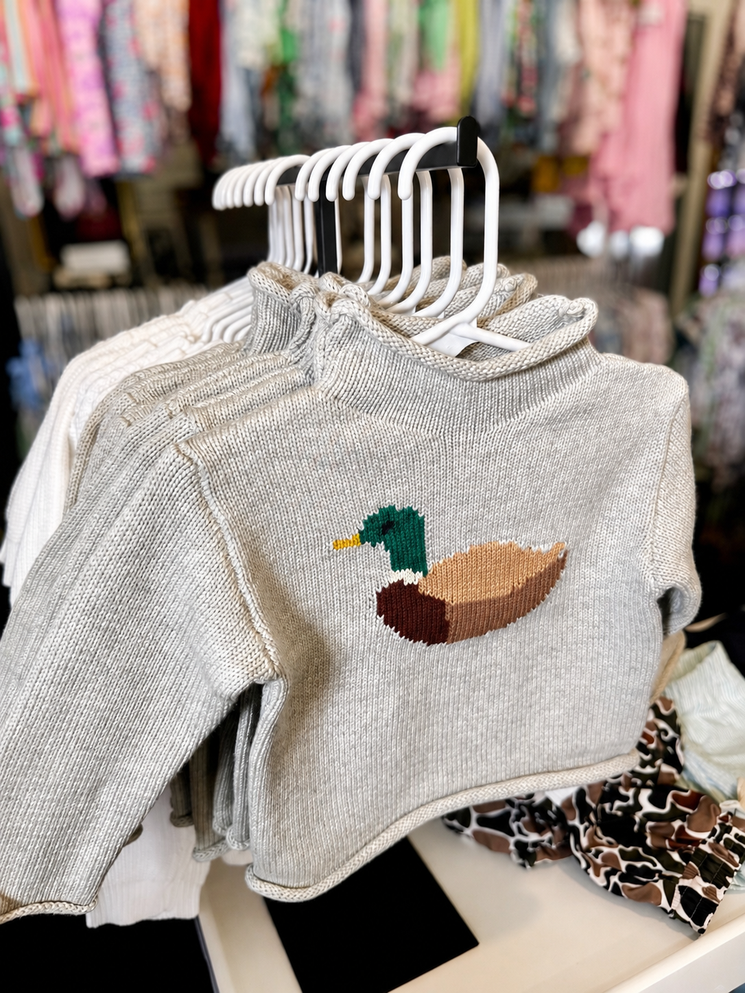 LITTLE MALLARD SWEATER