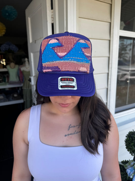ORIJINAL BLUE WAVES TRUCKER HAT