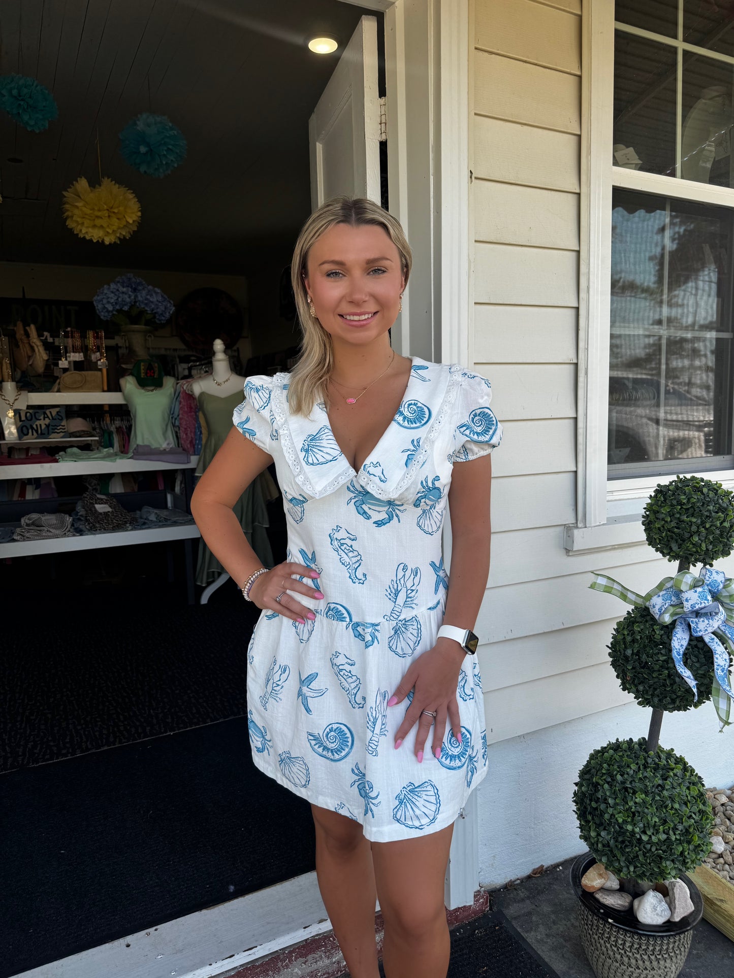 SEASIDE CHARM DRESS