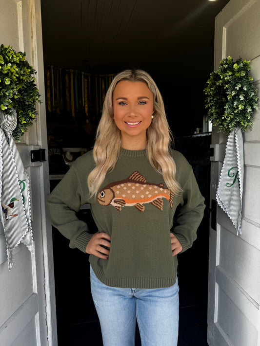 REEL IT IN SWEATER