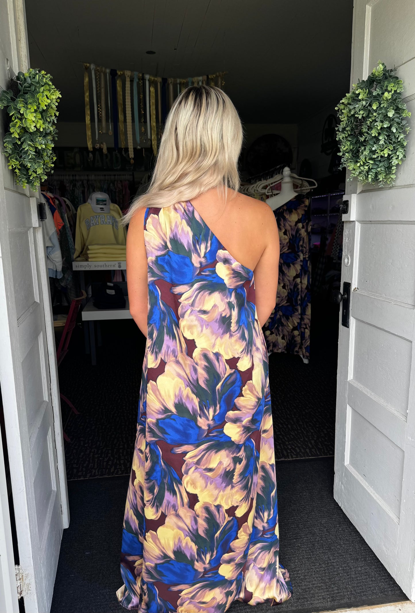 MIDNIGHT IN BLOOM MAXI