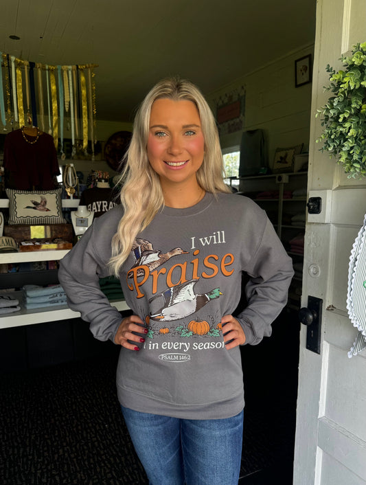 I WILL PRAISE CREWNECK