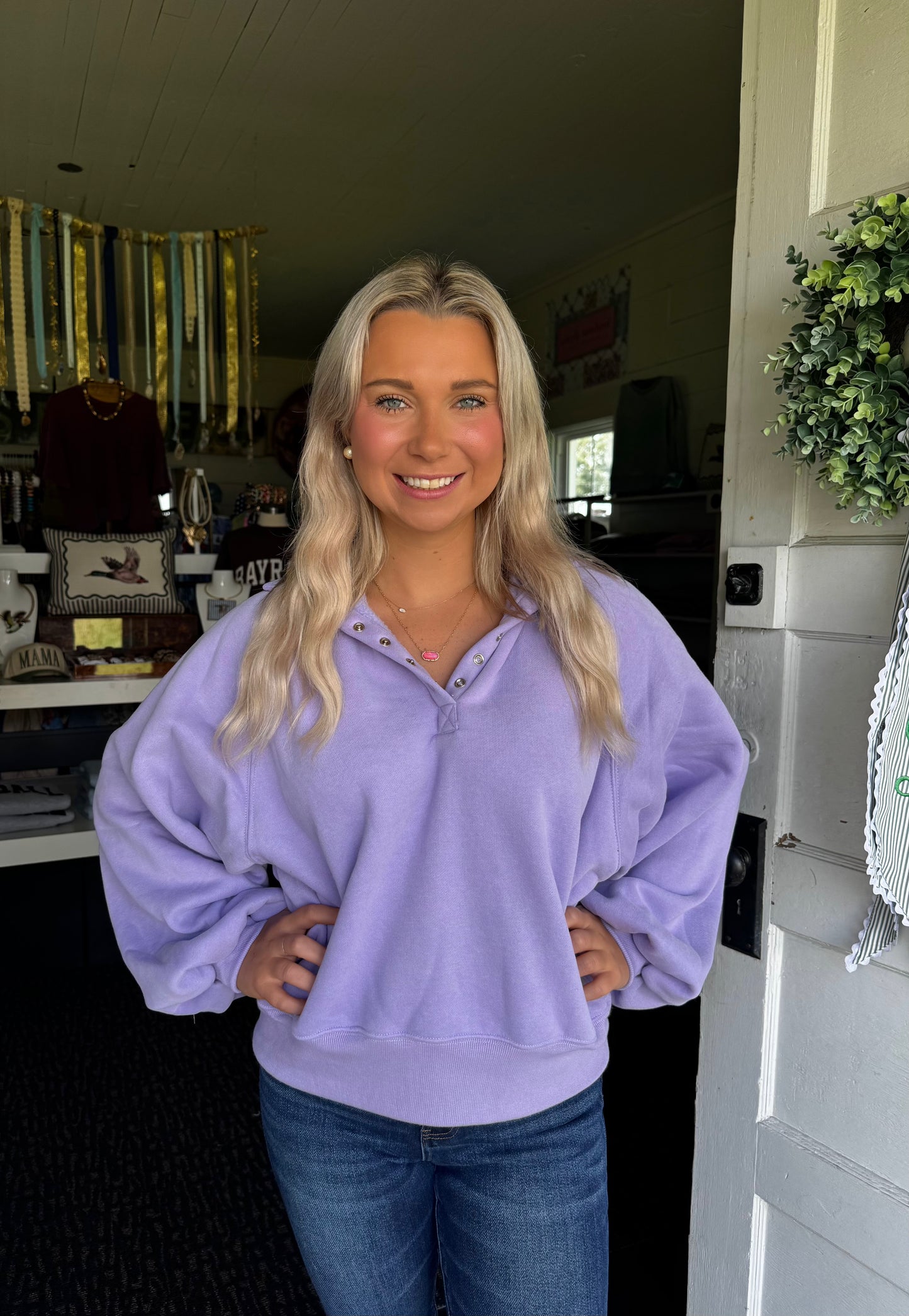 PURPLE REIGN PULLOVER