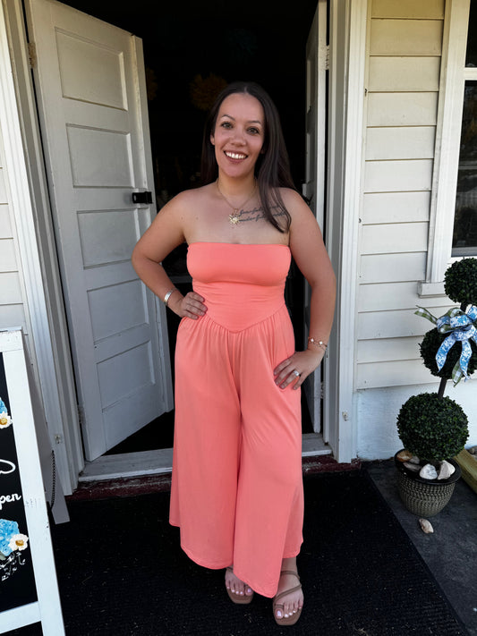 SUNSET SORBET JUMPSUIT