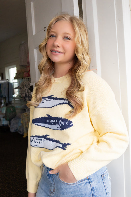 SALTY STITCH SWEATER
