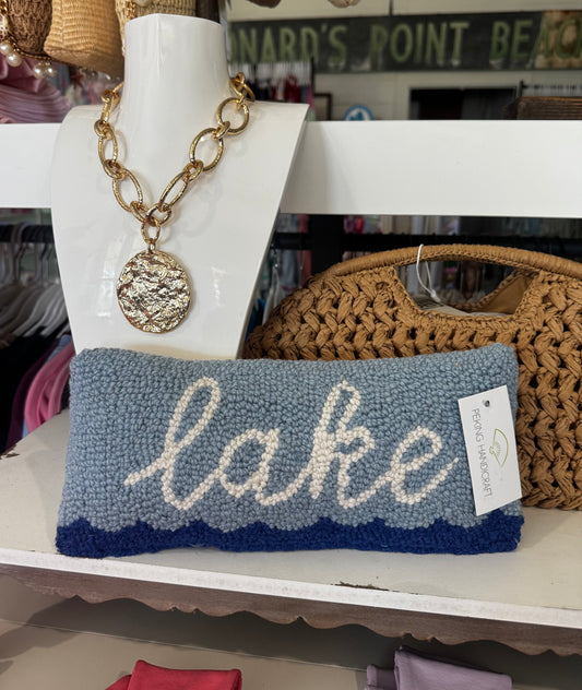 LAKE HOOK PILLOW