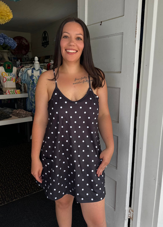 POLKA DOT CLUB DRESS