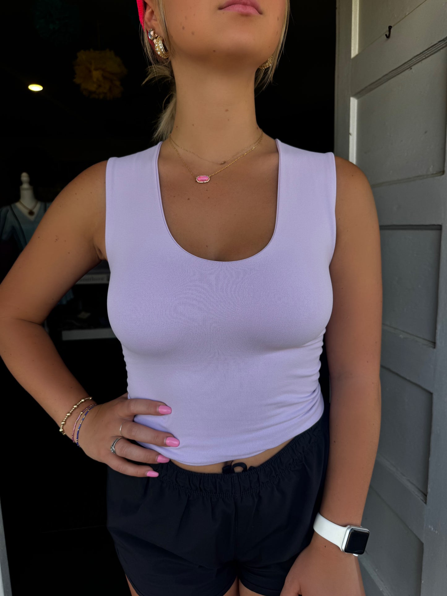 SOPHIE TANK IN LAVENDER