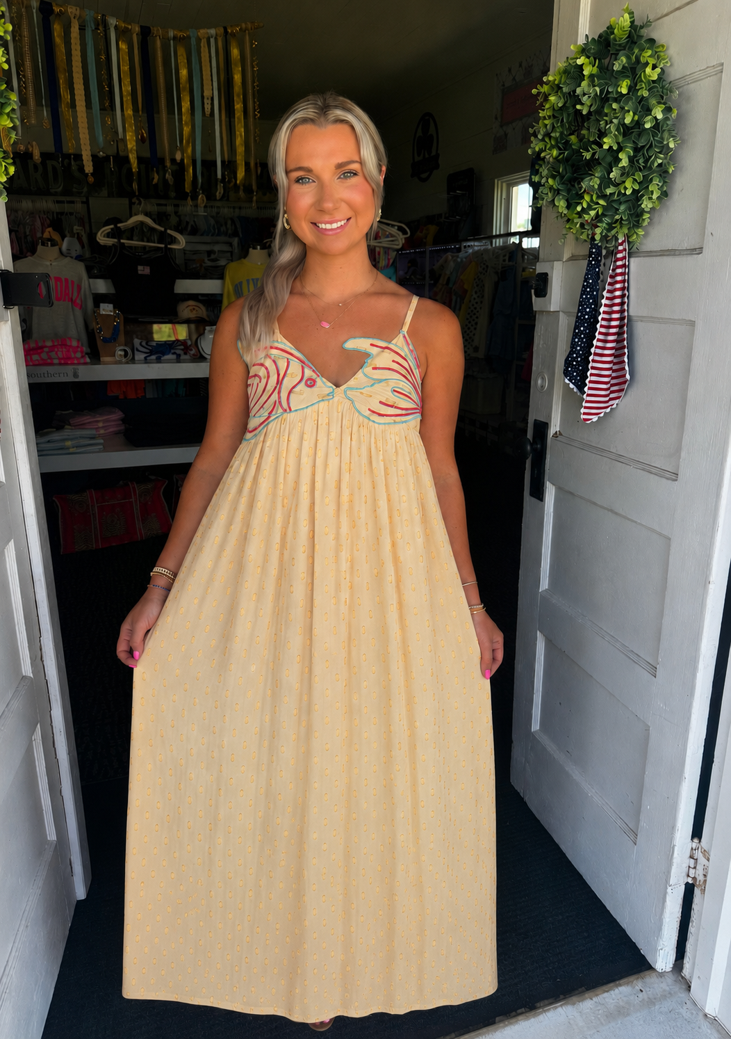 MERMAID MUSE MAXI IN GOLD