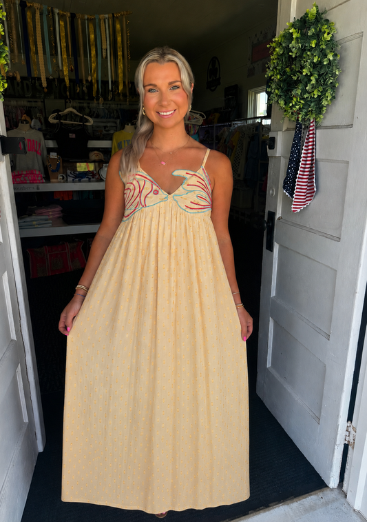 MERMAID MUSE MAXI IN GOLD