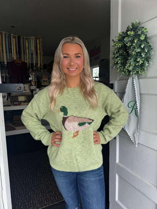 DUCKED OUT SWEATER