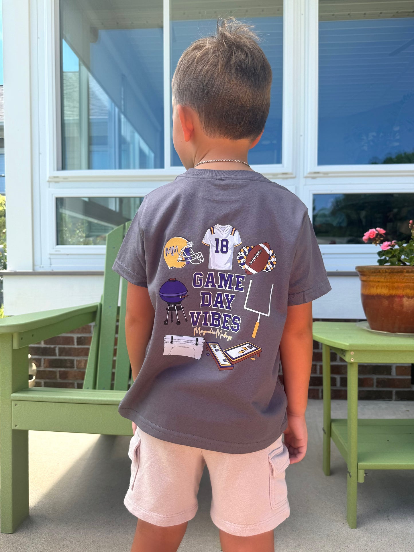 Game Day Vibes | Purple + Gold