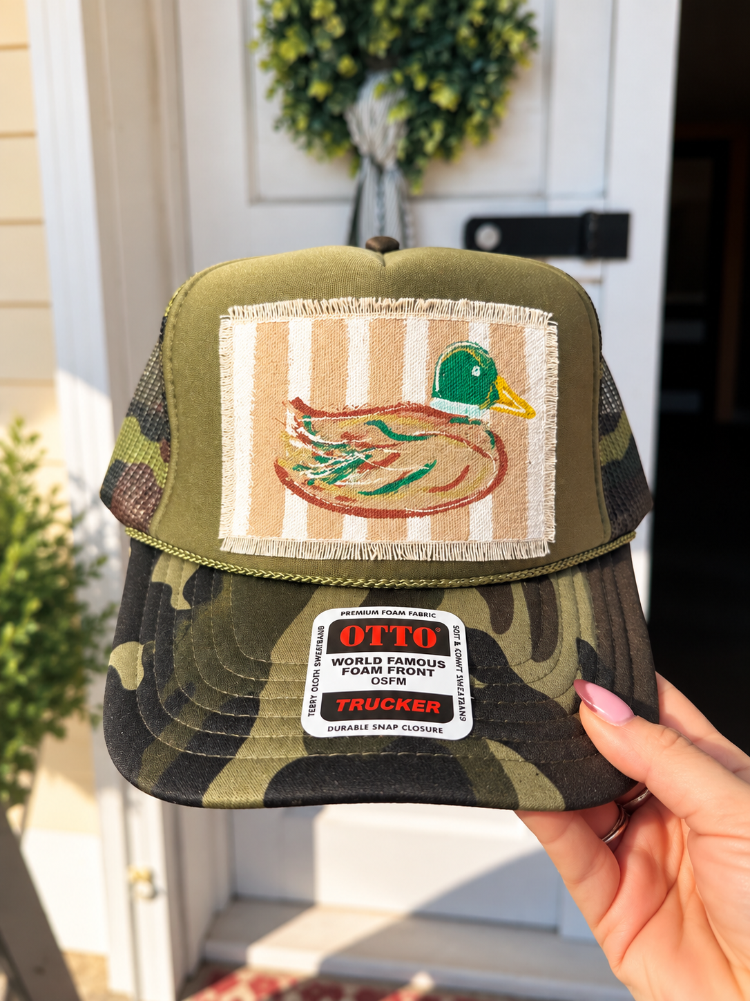 CAMO MALLARD TRUCKER HAT