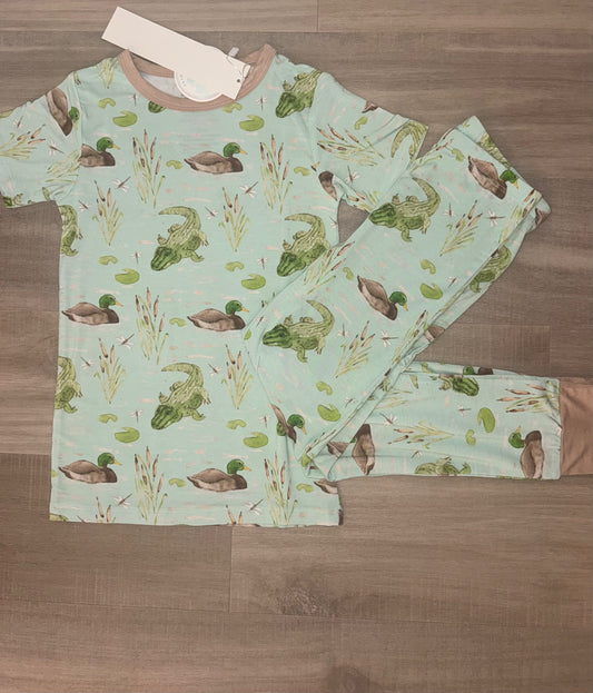 Duck/Gator Bamboo Pajama Set