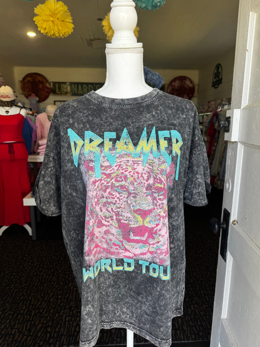 DREAMER WORLD TOUR FULL LENGTH TEE - SIZE SMALL